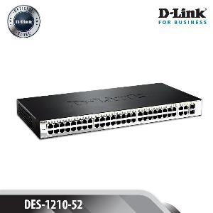 Fast Ethernet Web Smart Switch,48-port UTP 10/100Mbps, 2-Port UTP 10/100/1000Mbps, 2-Port UTP 10/100/1000Mbps / SFP Combo  (EU 2 Round Pin+ UK 3-pin Power Cord, H/W : C1, Rackmountable)