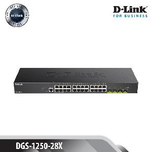 Gigabit Smart Managed Switches With 10G Uplinks, 24-Ports 10/100/1000Mbps + 4-Ports 10G SFP+ Smart Managed Switch