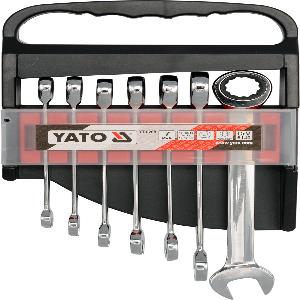 COMBINATION RATCHET WRENCH SET 7PCS