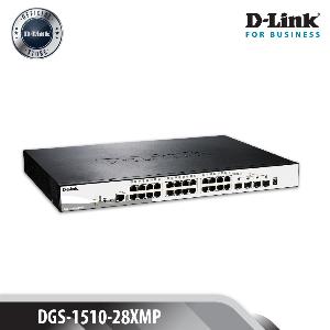 Layer-3 Lite Gigabit Stackable SmartPro MAX POE Switches,24 X 10/100/1000Base-T 802.3af/802.3at PoE, 4 X 10G SFP+ Gigabit Stackable Smart Managed Switch  (Ports 1-24: Up To 30 W), MAC Address 16K, Power Budget: 370W