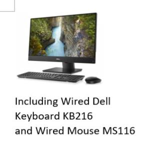 DELL Optiplex 5490 AIO/i5/8GB/256GB SSD+1TB/Win10Pro/23.8/NT/3Y