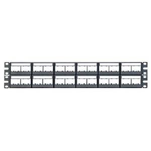 Pacth Panel 48 Socket Modular Snap Dalam, Black ( CPPL48WBLY )