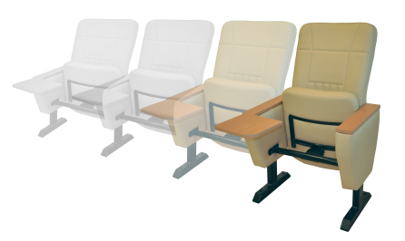 Kursi Serbaguna Cinema TB - 02 (One Seater With One Armrest)