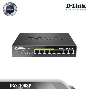 4 X Ports POE, 8-Ports 10/100/1000Mbps Unmanaged Gigabit With 4 X PoE PLUS Ports Switch (PoE Budget Up To 100W /up To 30 Watts Per Port)