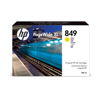 HP 849 400ml PageWide XL Yellow Ink Cartridge