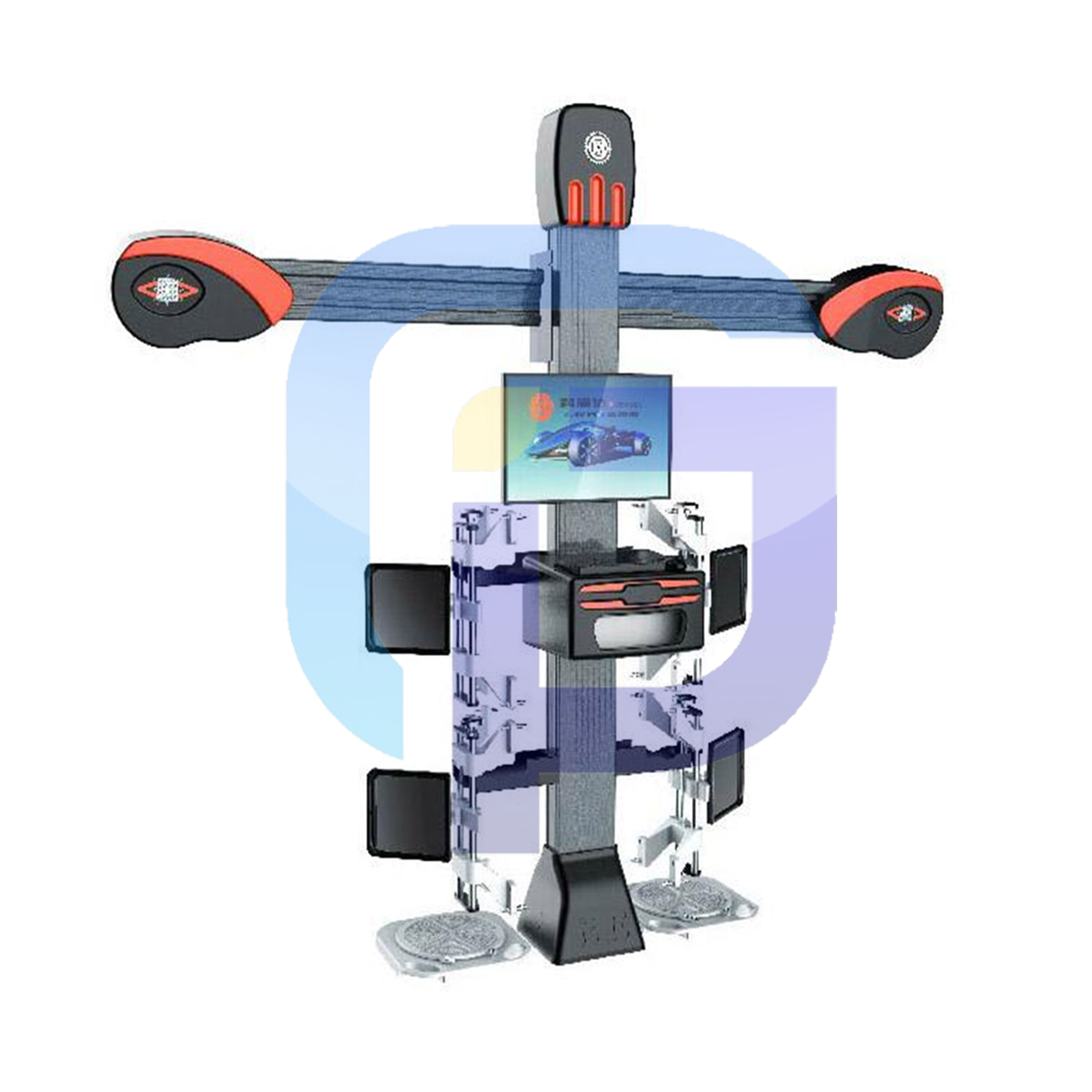 WINTECH Penjajaran Roda 3D (3D Wheel Alignment)