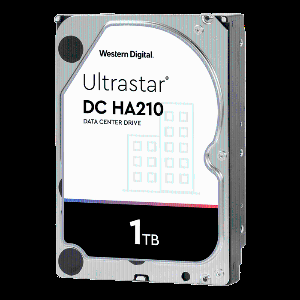 WD Ultrastar 3.5in 26.1MM 1000GB 128MB 7200RPM SATA ULTRA 512N SE DC HA210