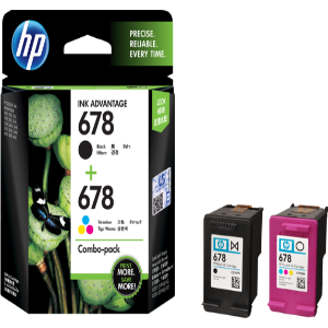 HP 678  Black / Tri-color Ink Cartridge Combo Pack