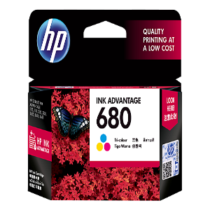 HP 680 Tri-color Original Ink Cartridge