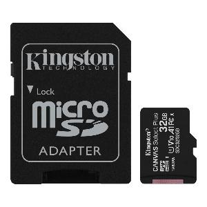 Kingston Micro SD 32GB With Adapter Class 10