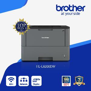 Brother Printer Laser Hitam Putih (A4) HL-L6200DW