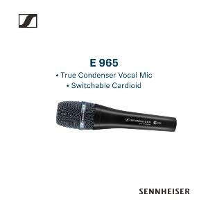 Mic Kabel Sennheiser Type E965