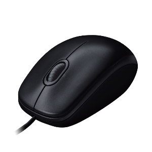 Logitech M 100r Arca Clamshell Mouse