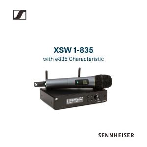 Mic Wireless Sennheiser Type XSW 1-835