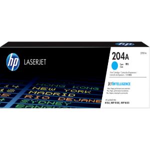 HP 204A Cyan LaserJet Toner Cartridge