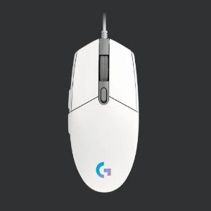 Logitech G 102 V2 Lightsync Gaming Mouse - White