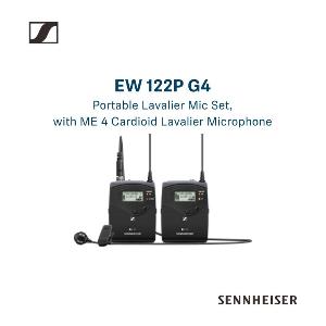 Microphone Set Sennheiser Type   EW 122P G4