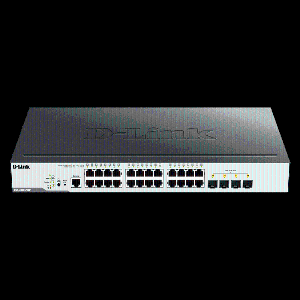 Layer 2 Gigabit Managed Switches, 24 X 10/100/1000Base-T 802.3af/802.3at PoE, 4 X 100/1000 GbE/SFP Layer 2 Managed Switch (Port 1-24 Up-to 30W), MAC Address 16K, 6KV Surge Protection Power Budget: 193W