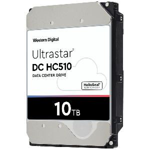 WD Ultrastar 3.5in 26.1MM 10000GB 256MB 7200RPM SATA ULTRA 512E SE DC HC510