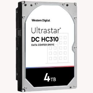 WD Ultrastar 3.5in 26.1MM 4000GB 256MB 7200RPM SATA ULTRA 512N SE DC HC310