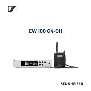 Mic Wireless Sennheiser Type EW 100 G4 - CI1