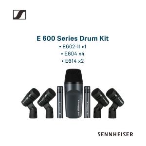 Mic Kabel Sennheiser Type E 600 SERIES DRUM KIT