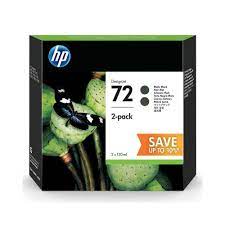 HP 72 2-pack 130-ml Matte Black DesignJet Ink Cartridges