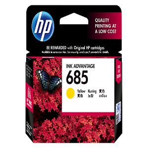 HP 685 Yellow Ink Cartridge