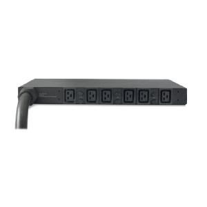 APC RACK PDU, BASIC, 1U, 22KW, 400V, (6) C19