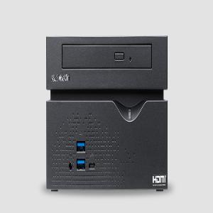 Mini PC VC66-C2 - Intel Core I3-10100 - 4GB DDR4 - 1TB SATA HDD - Ultra-slim Type DVDRW - Wired Keyboard Mouse - LED 19.5 Inch Windows 10 Home - Garansi 3 Tahun