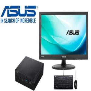 Mini PC (ThunderBolt 3)-Intel Core I7-8GB DDR4-HDD 1TB 2.5 SATA 7200RPM-WiFi-Bluetooth-Windows 10 Home-Monitor 19.5- 3 Tahun Garansi