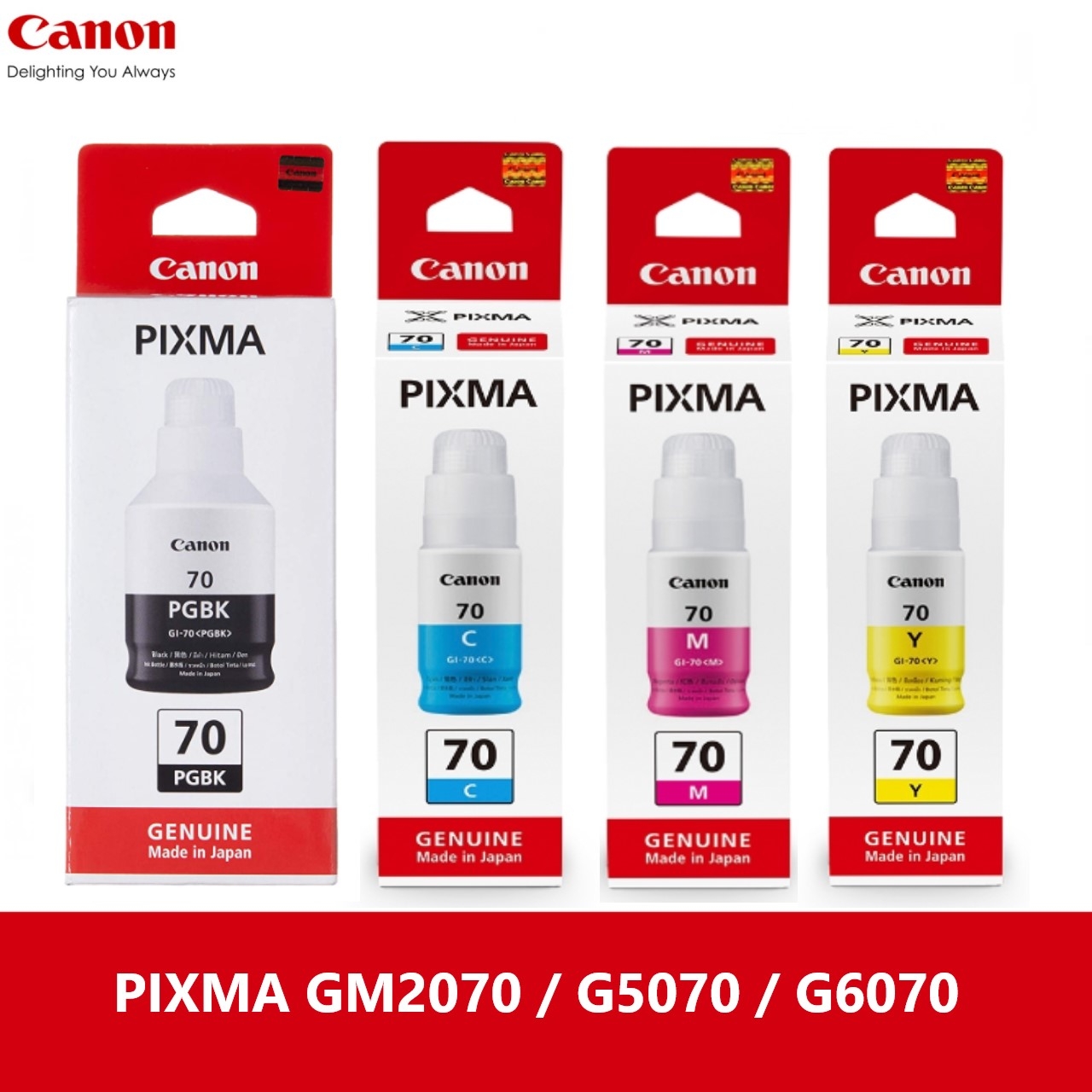 CANON INK BOTTLE GI-70 MAGENTA