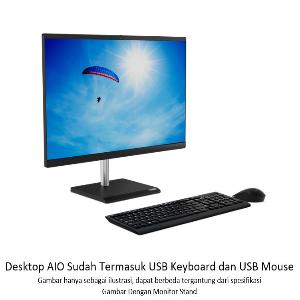 Desktop Lenovo AIO V50a 24IMB I510400T 8G 1TB W10H MTM.11FKA00NID