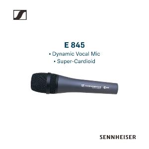 Mic Kabel Sennheiser Type E 845