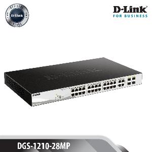 Gigabit Ethernet Web Smart MAX POE Switch, 24 X 10/100/1000Base-T 802.3af/802.3at PoE, 4 X 100/1000Mbps GbE/SFP Combo Gigabit Standard Smart Managed Switch (Port 1-24 Up-to 30W), MAC Adderess 8K, 6KV Surge Protection Power Budget: 370W