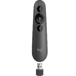 Logitech R 500 Laser Pointer Remote - Hitam