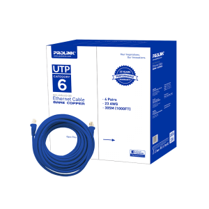 PROLiNK CAT6 23U UTP Lan Cable Bare Cooper (Blu)
