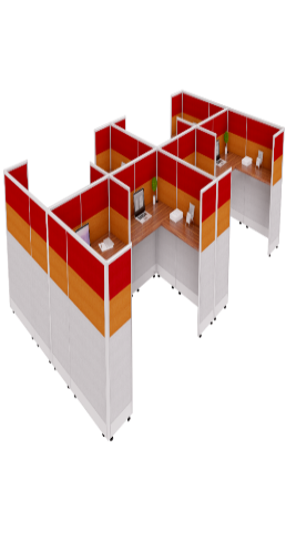 WORKSTATION 8 PERSON VWS 8-20