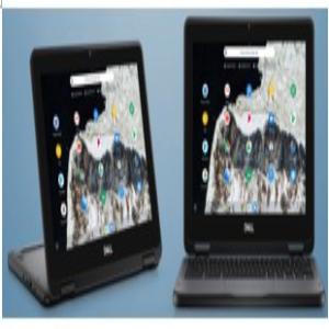 Dell Dell Chromebook 3100 Edukasi 2in1/Core:2/4GB/32GB/11.6inch/Chrome OS + Chrome Edu/1Y(Berfungsi Optimal Jika Ada Jaringan Internet)